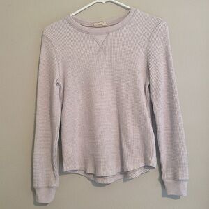 Madewell Waffle Long Sleeve Tee